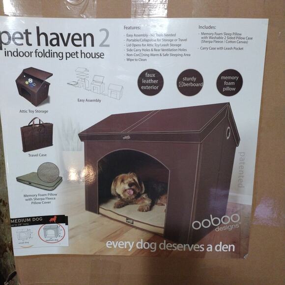 Ooboo Designs Pet Haven Indoor Pet House - Picture 8 of 8